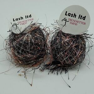 Trendsetter Eyelash Shadow Metal Yarn NWT Copper Tones